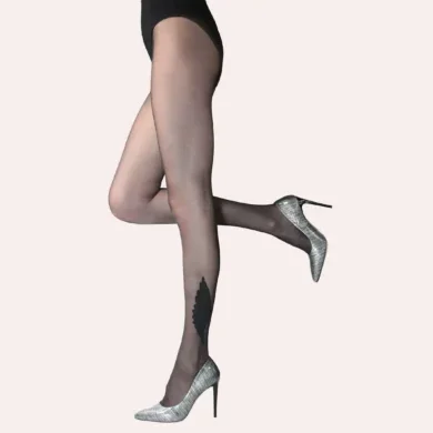 Rajstopy ze skrzydłami przy kostce 20 den Rebel