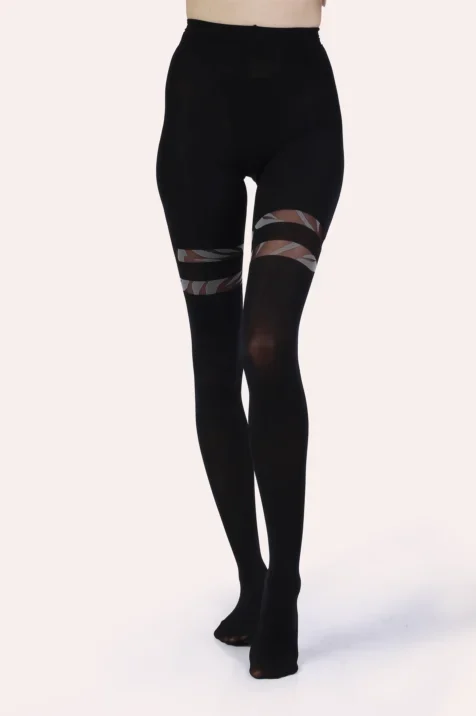 Rajstopy ze wzorzystymi paskami 50 den Stripes