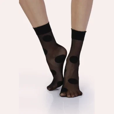 Skarpetki w duże kropy