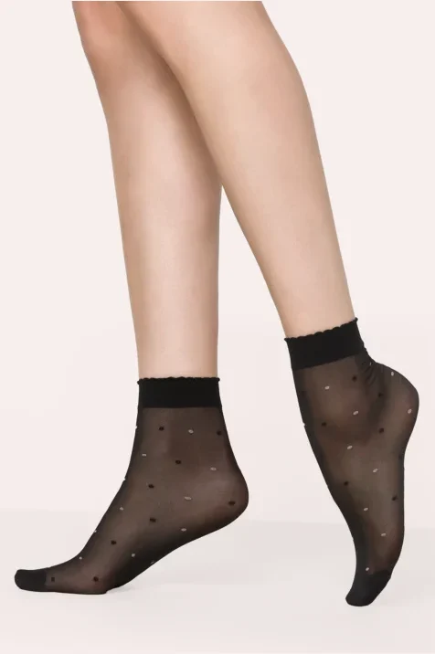 Skarpetki damskie w kropki Carry