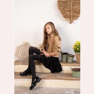 Dziecięce rajstopy z błyszczącą nitką SPARKLE ME