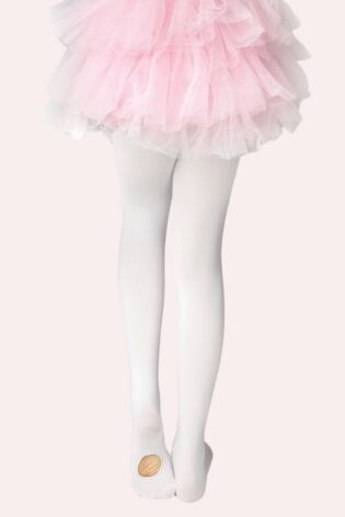 Rajstopy dla tancerzy z wycięciem pod stopą Puente