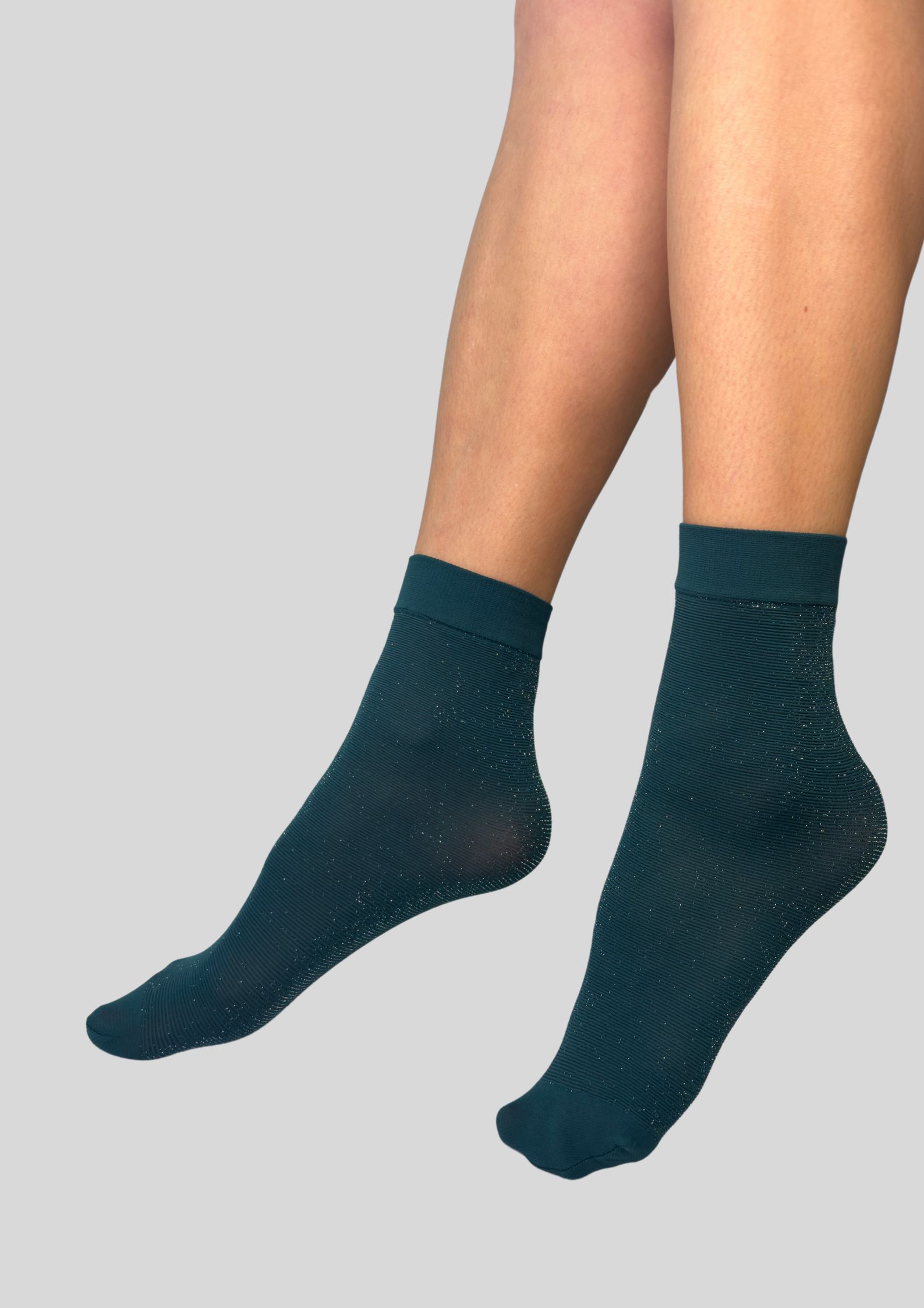 Skarpetki z mikrofibry 40 den z błyszczącą nitką SPARKLE